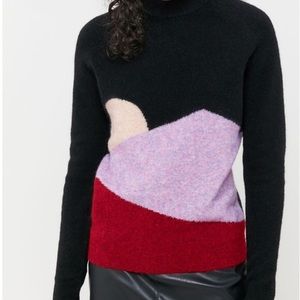 VEDA UO Exclusive Sunset Mock Neck Sweater